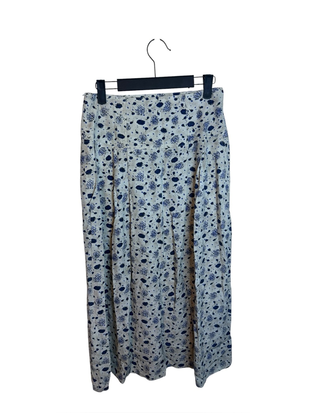 Moods by Krizia Vintage Floral Cottagecore Midi Skirt
